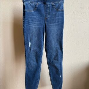 SPANX Women's Skinny Jeans in Deep Blue